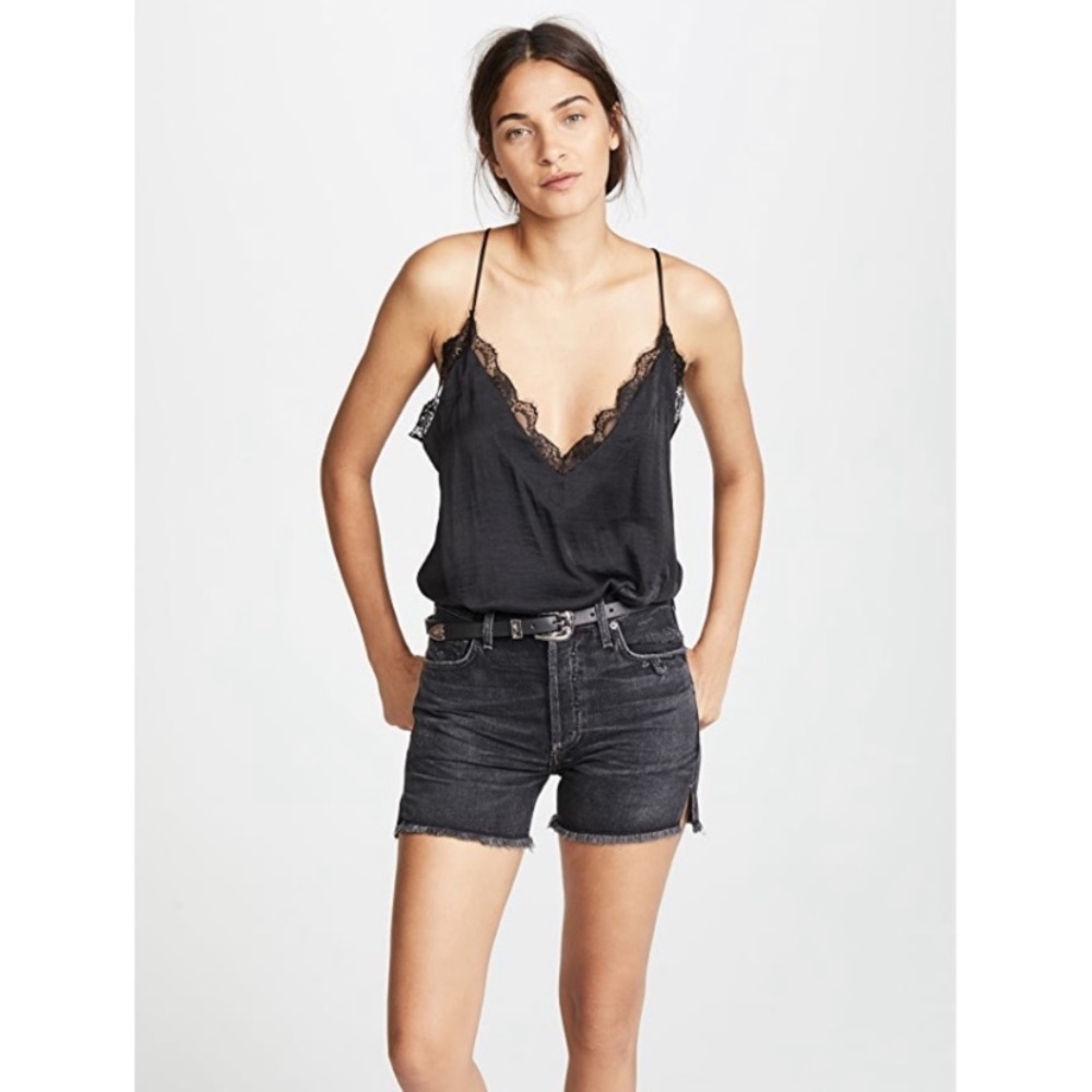 Free People Lace Cami Bodysuit XS